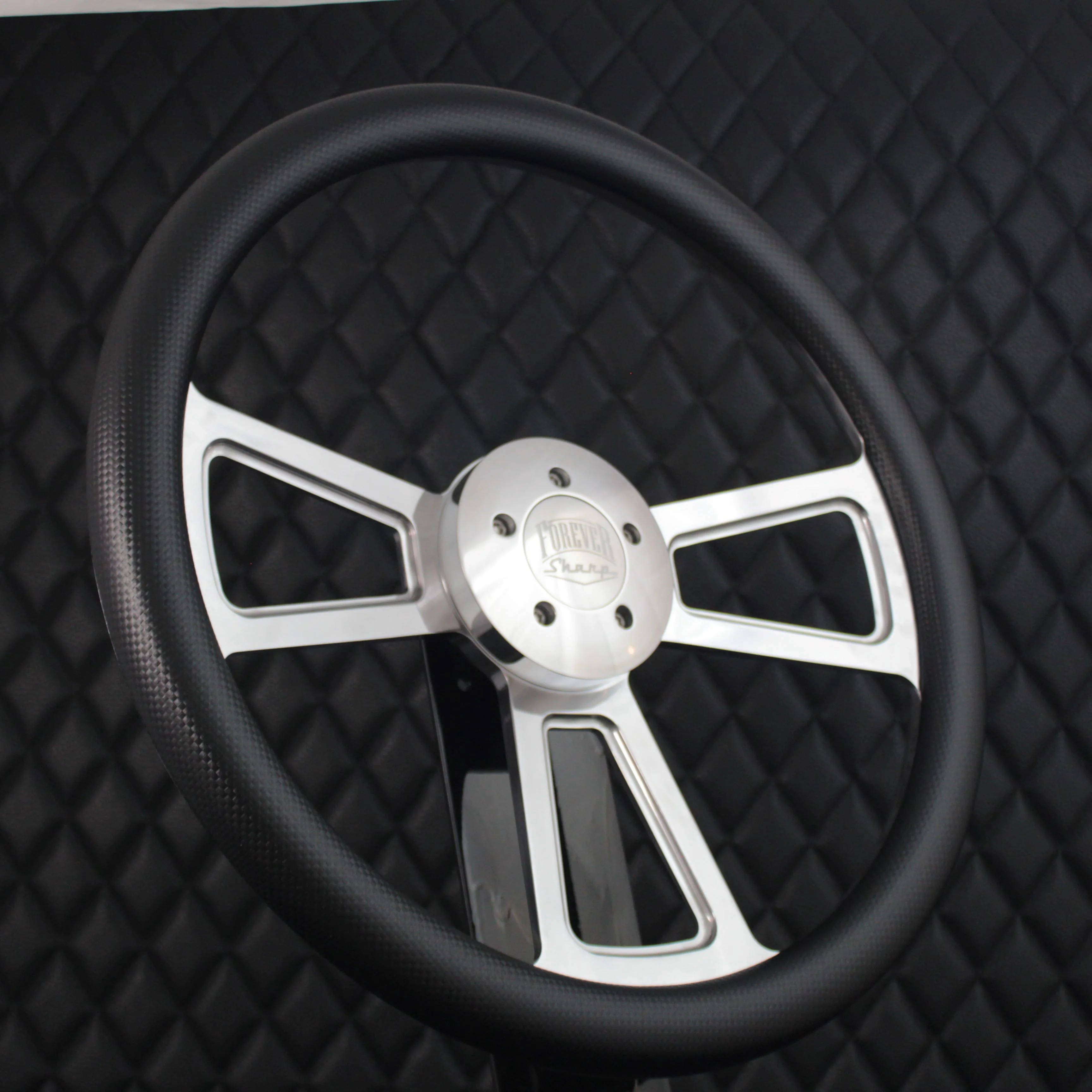 18" Polished Half Wrap Muscle Wheel- Vinyl - Thumbnail 6