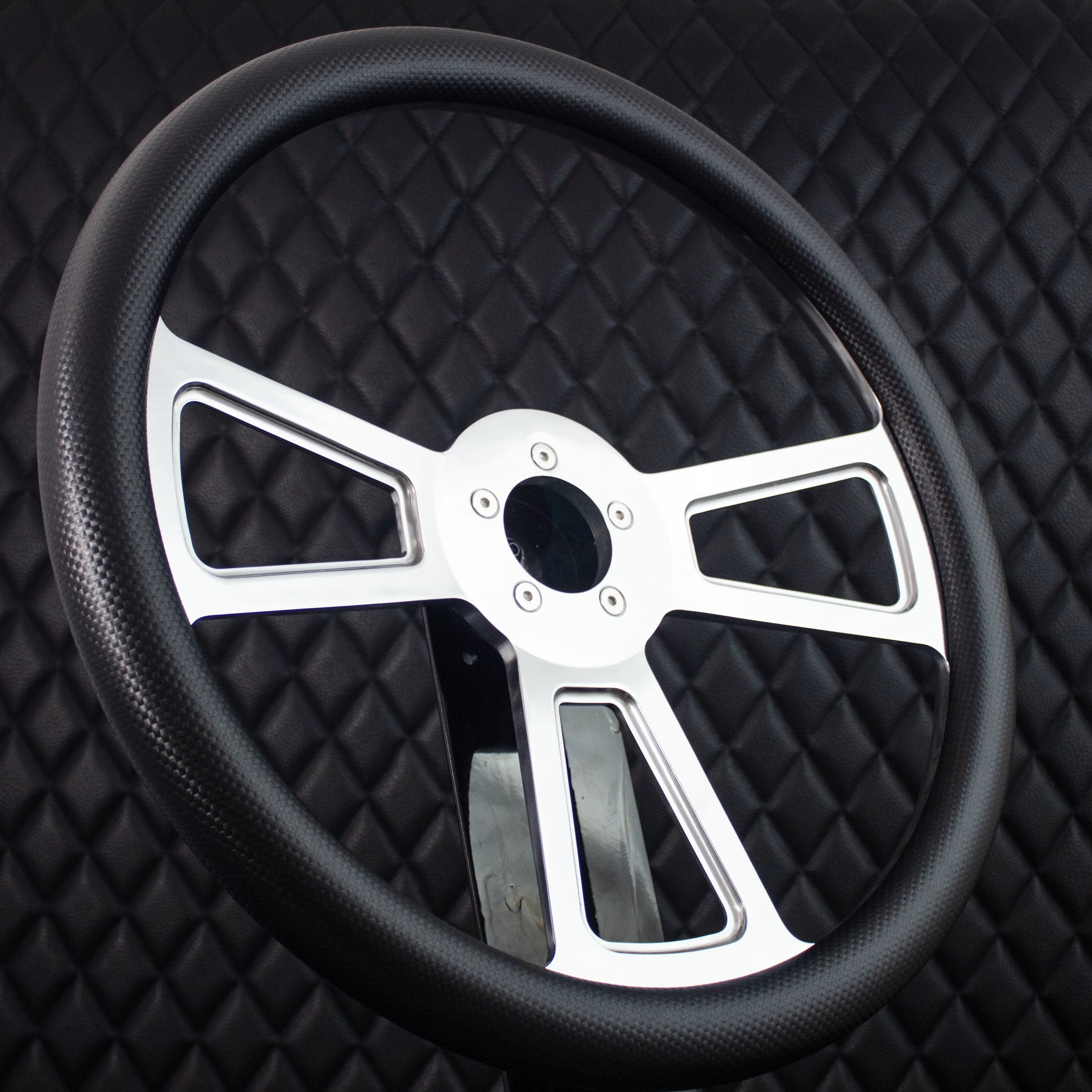 18" Polished Half Wrap Muscle Wheel- Vinyl - Thumbnail 9