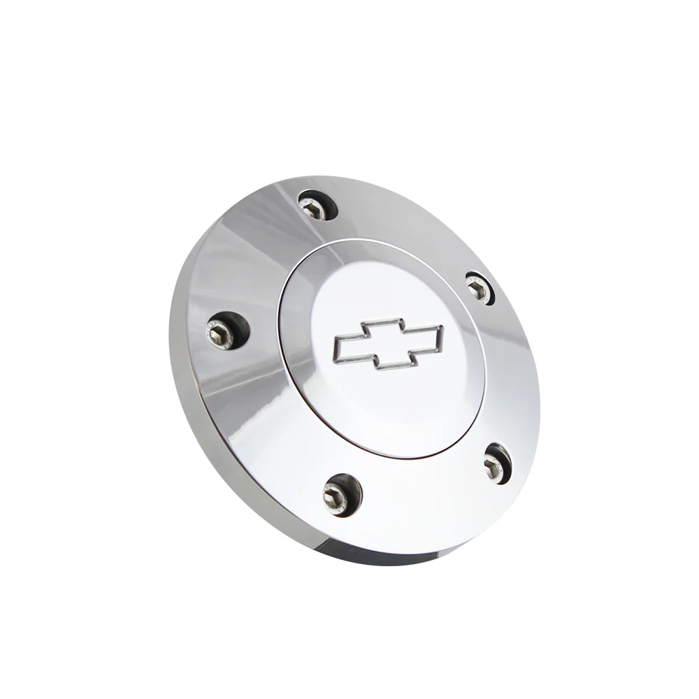 Polished Billet Chevy Horn Button - Thumbnail 2