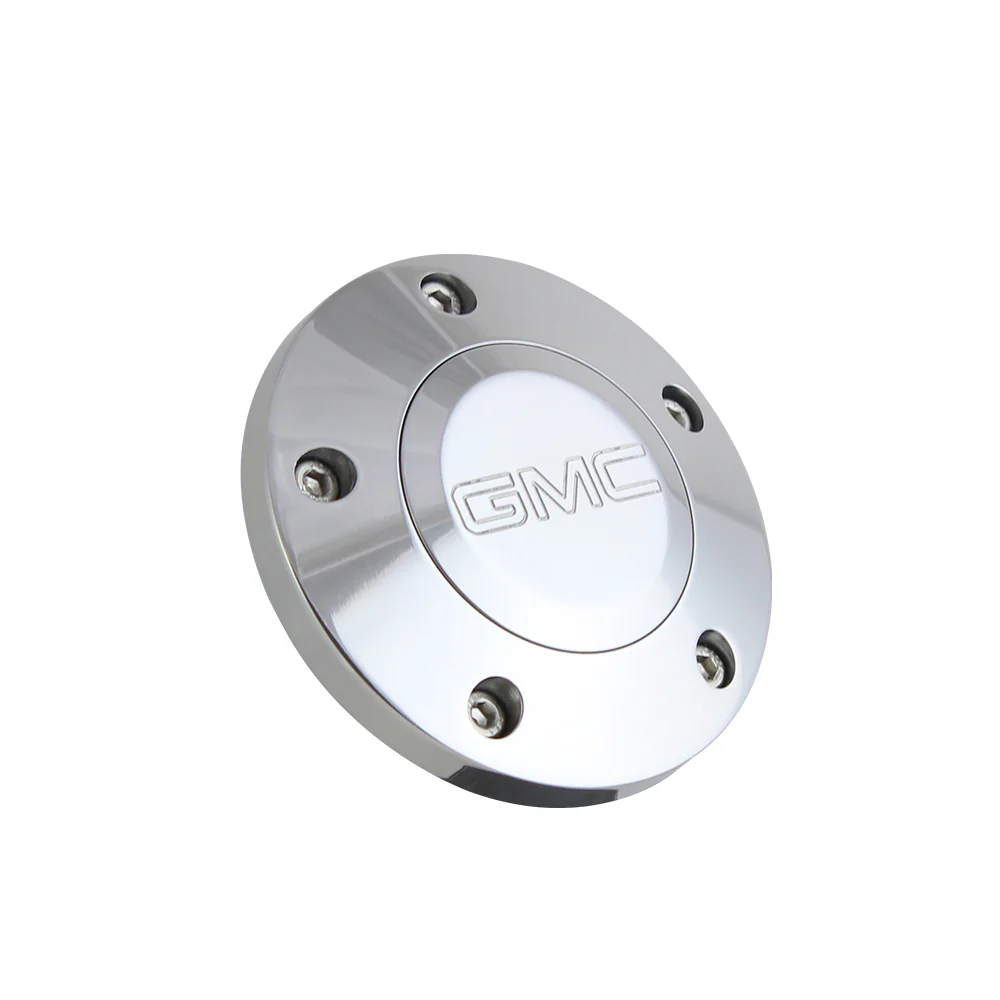 Polished Billet Modern GMC Horn Button - Thumbnail 2