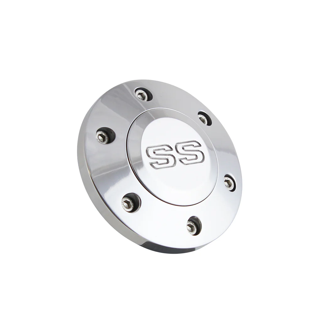 Polished Billet SS Horn Button - Thumbnail 2