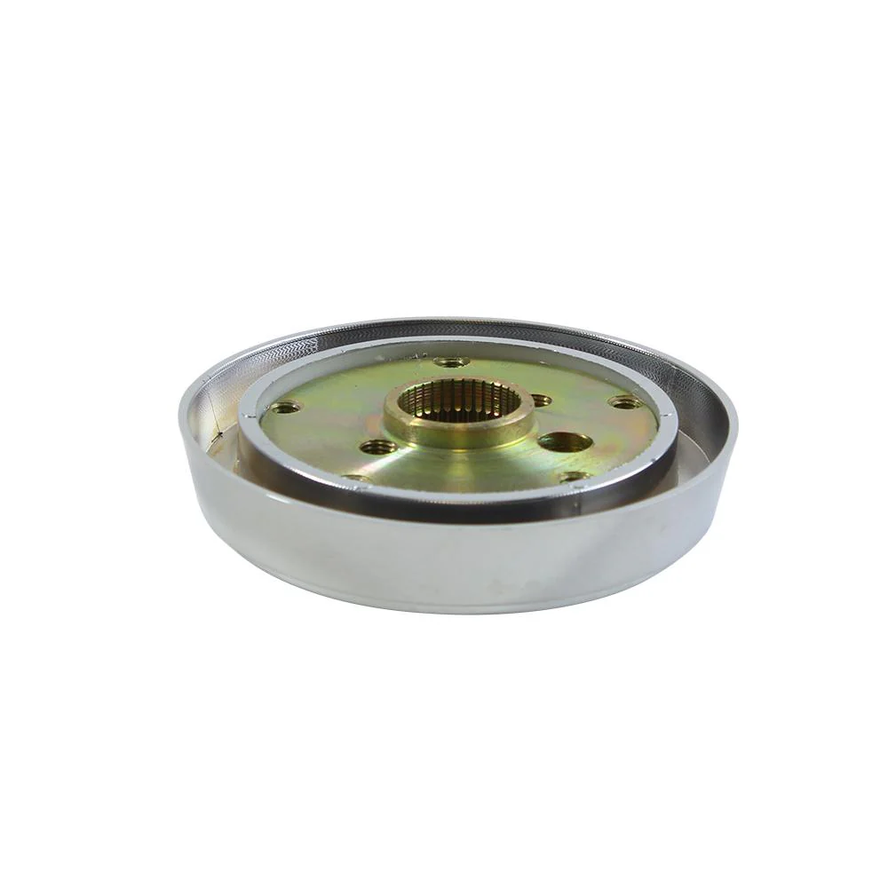 5 Hole Chrome Big Rig Hub Adapter - Thumbnail 3