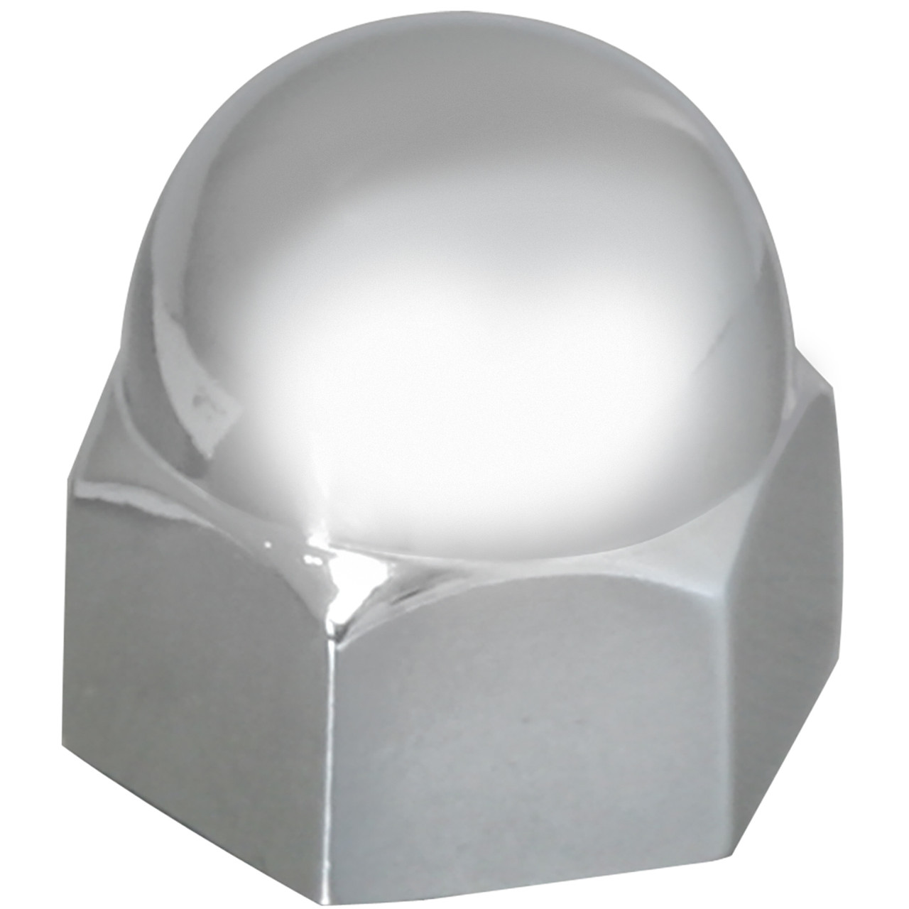 Acorn Zinc Die Cast Lug Nut Cover w/o Flange