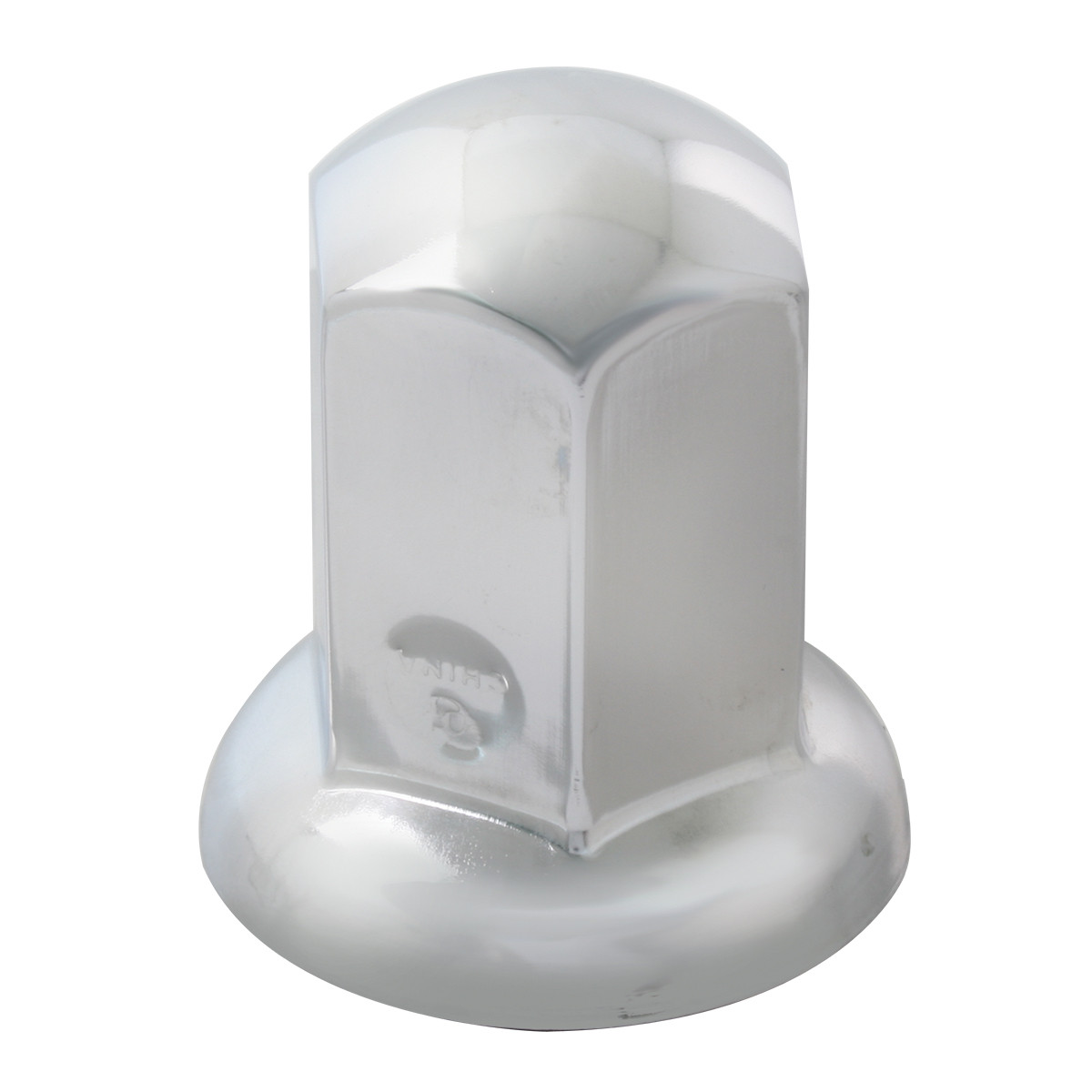 Standard Chrome Steel Lug Nut Cover with Flange