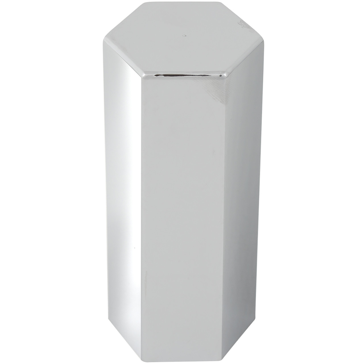 Hex Chrome Plastic Lug Nut Cover