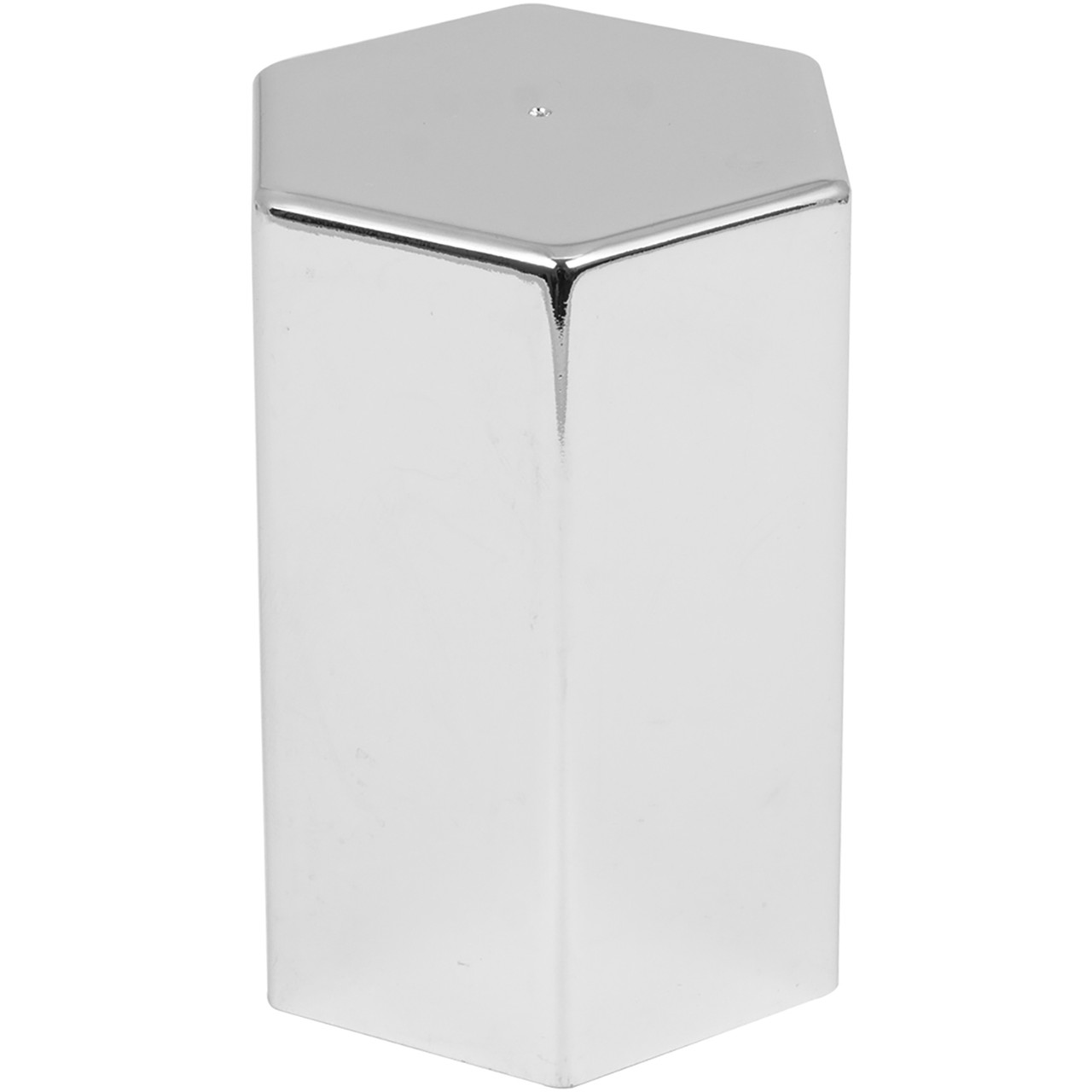 Hex Chrome Plastic Lug Nut Cover