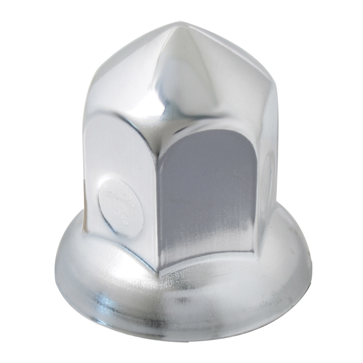 Cone Chrome Steel Lug Nut Cover with Flange