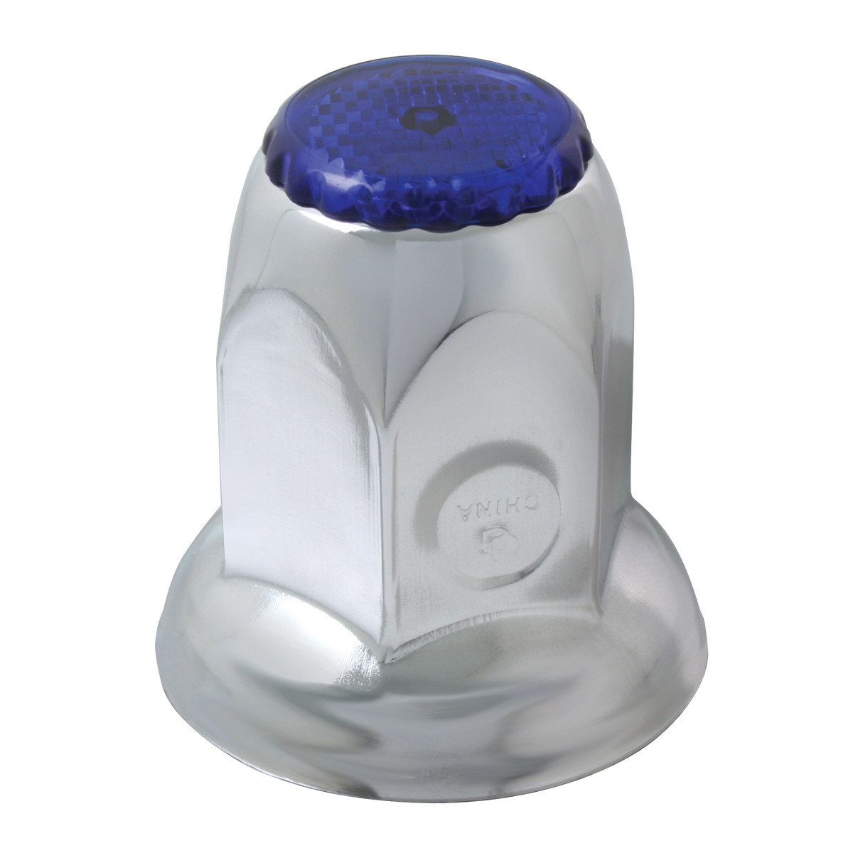 Classic Color Reflector Cr Steel Lug Nut Cvr with Flange