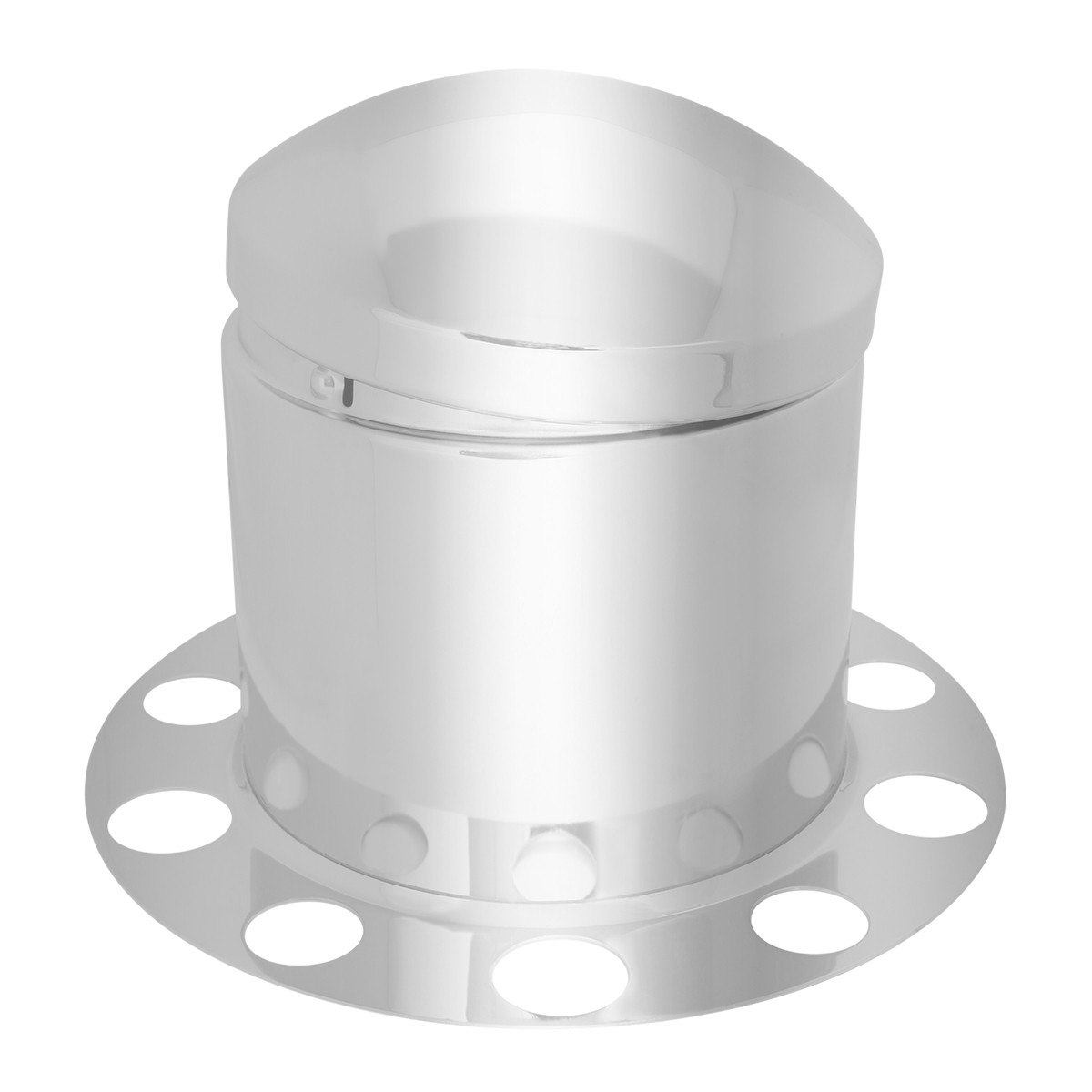 Three-Piece Rear Axle Cover Set w/o Lug Nut Cover