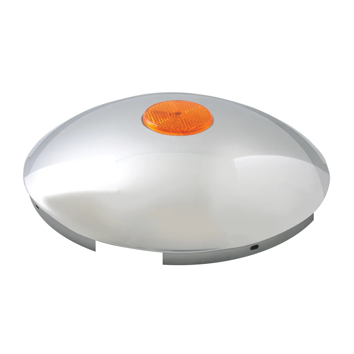 Front Hub Cap with Color Reflector 7/16" Lip