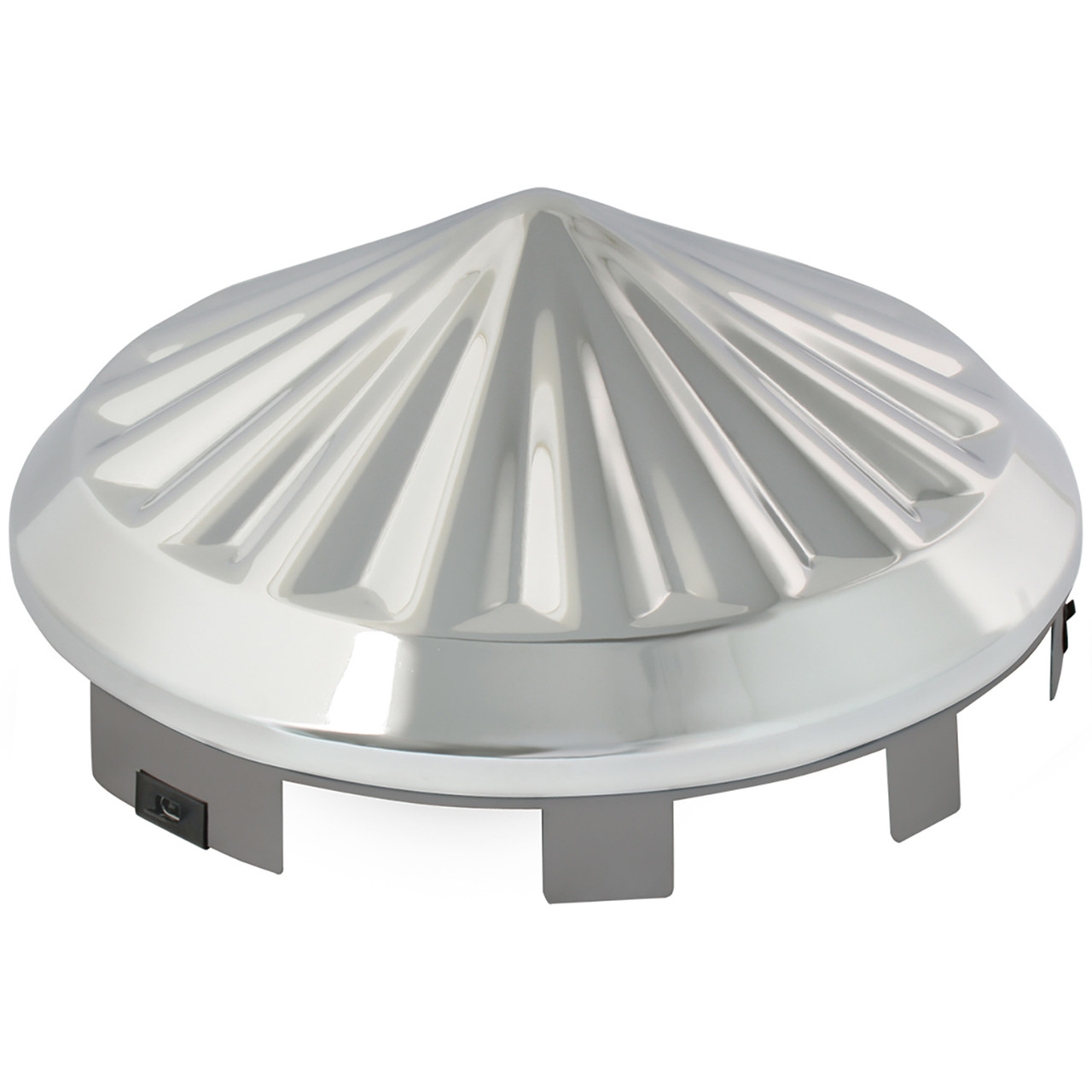 Universal Pin Wheel Front Hub Cap 3" H