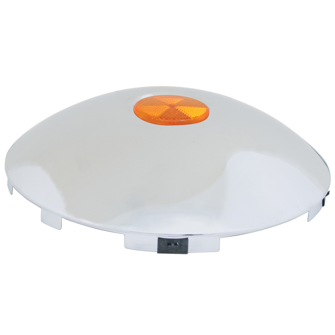 Universal Front Hub Cap w/ 2" Color Reflector