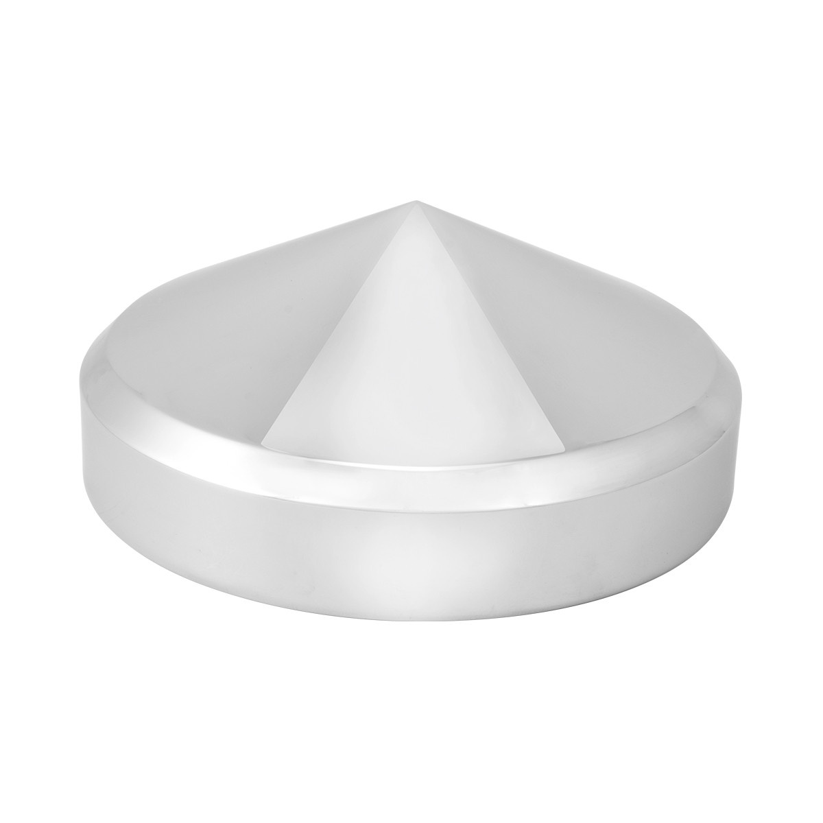 Cone Rear Hub Caps w/ 1.5" H Side Wall for Longer Studs