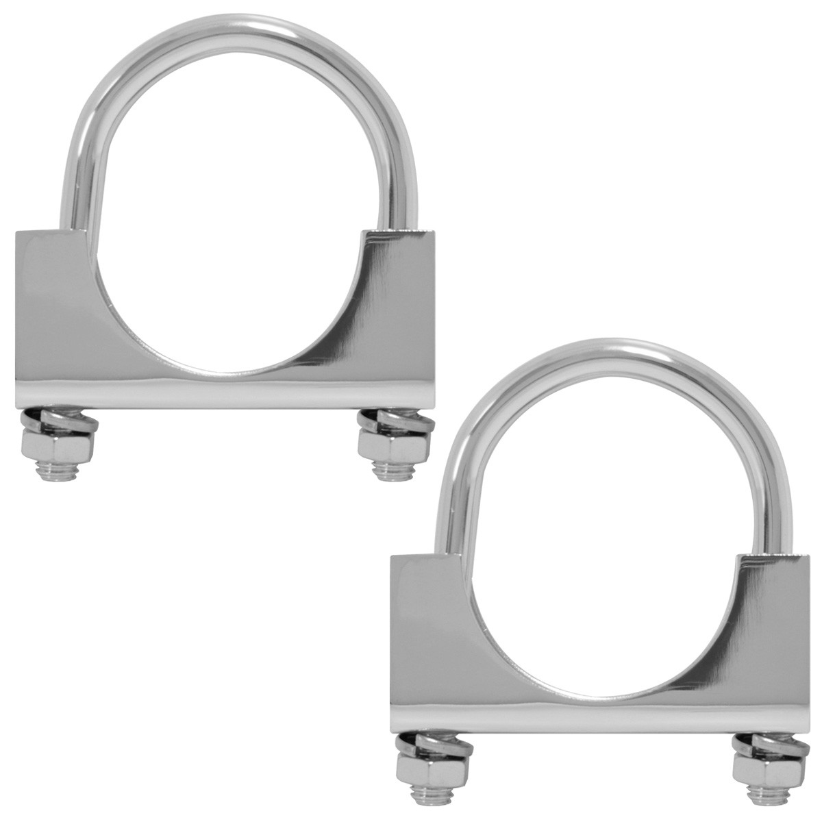 Clamp for 2" Dia Quarter Fender Supporting Pipe