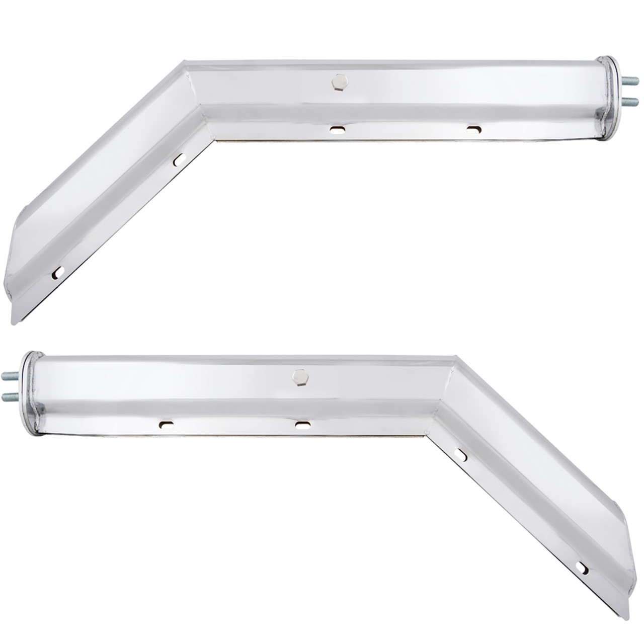 Spring Loaded Angled Mud Flap Hanger, Closed End