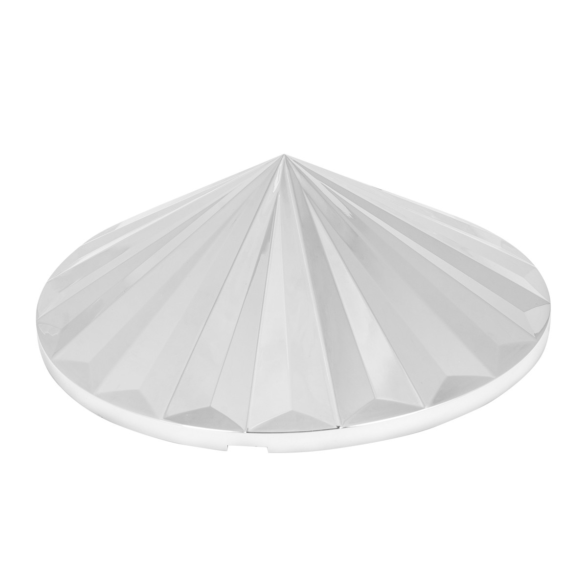 Chrome Plastic Front & Rear Axle Cover Hub Cap