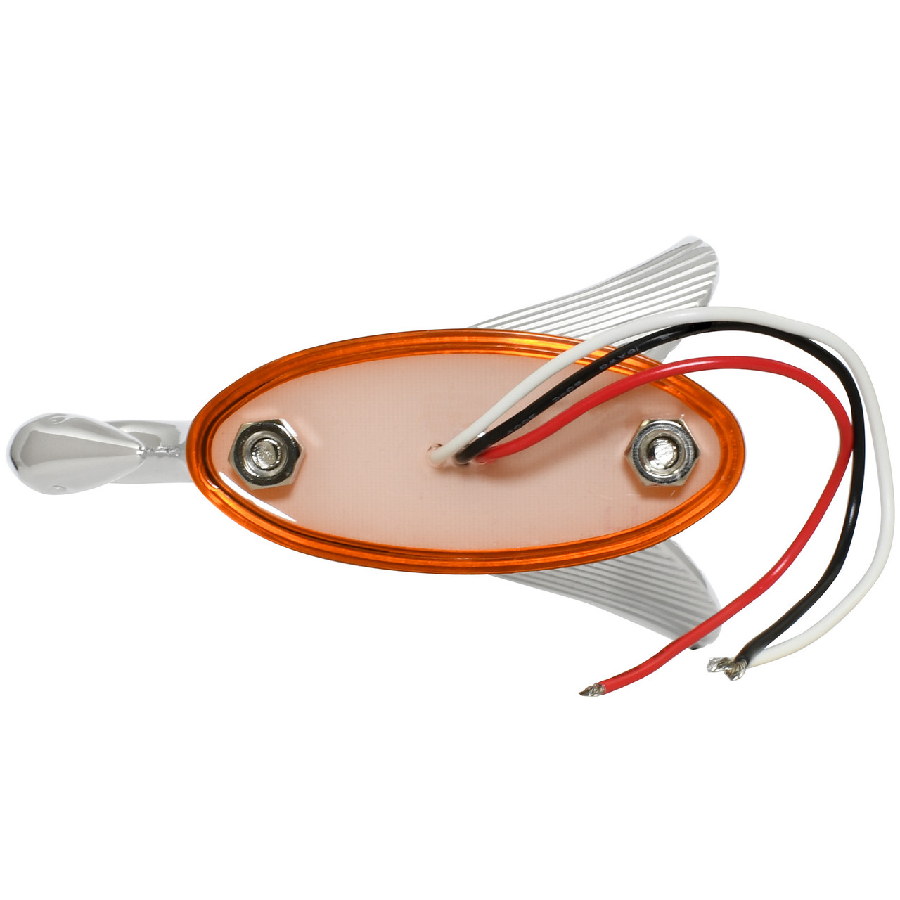 Classic Swan Hood Ornament with LED Glow Base - Thumbnail 3