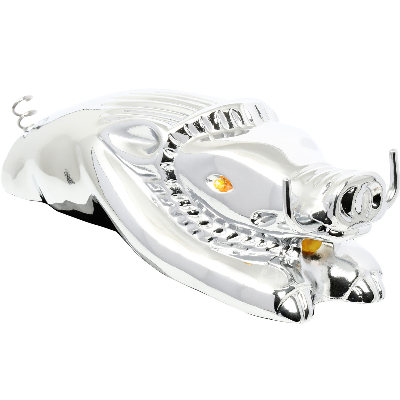 Illuminated Chrome Wild Boar - Thumbnail 3
