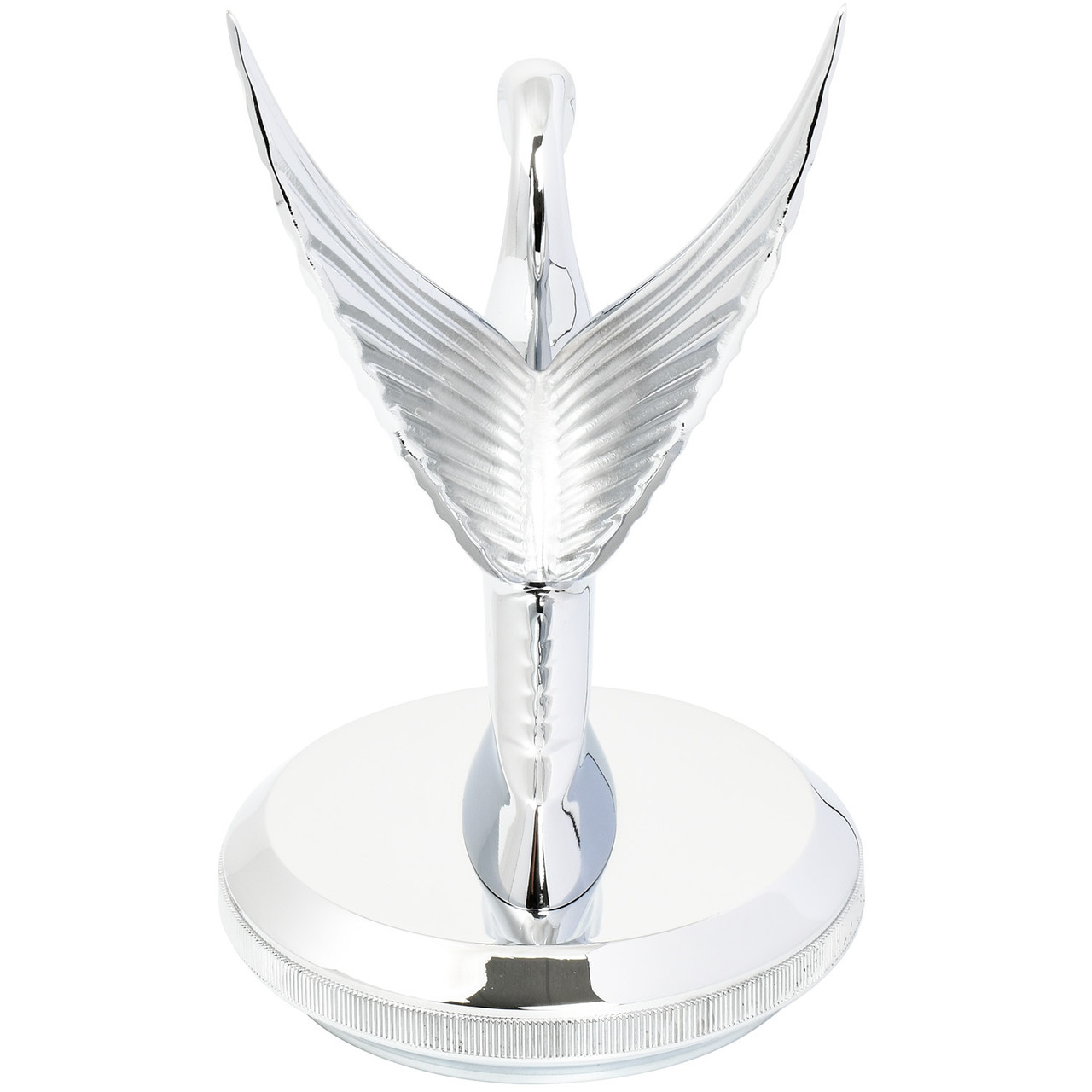 Swan with Chrome Base