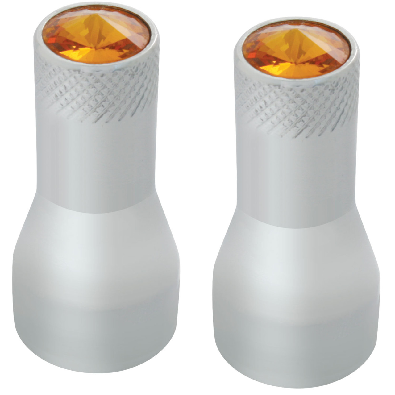 Aluminum Tire Valve Stem Cover w/ Crystal