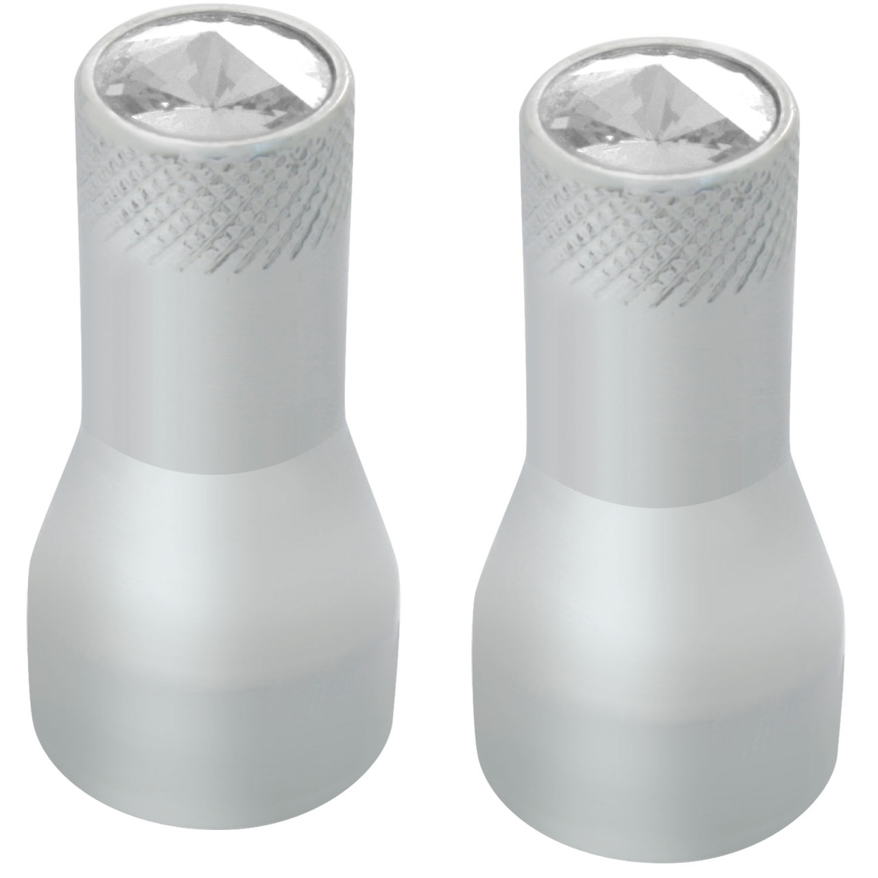 Aluminum Tire Valve Stem Cover w/ Crystal