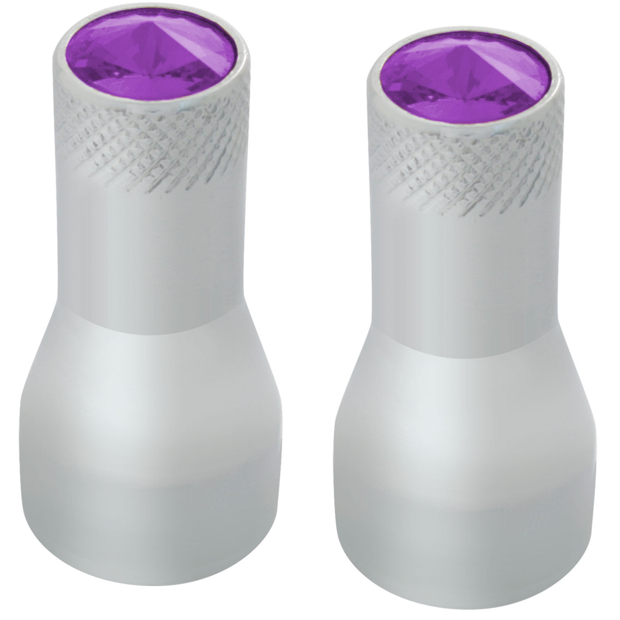 Aluminum Tire Valve Stem Cover w/ Crystal