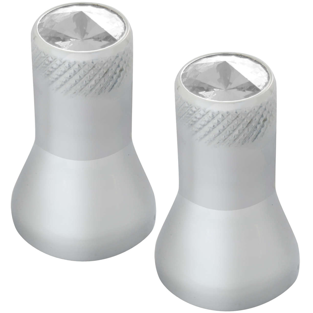 Aluminum Tire Valve Stem Cover w/ Crystal