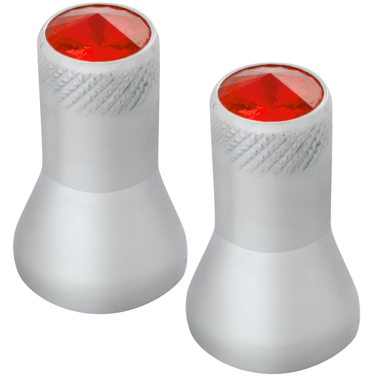 Aluminum Tire Valve Stem Cover w/ Crystal