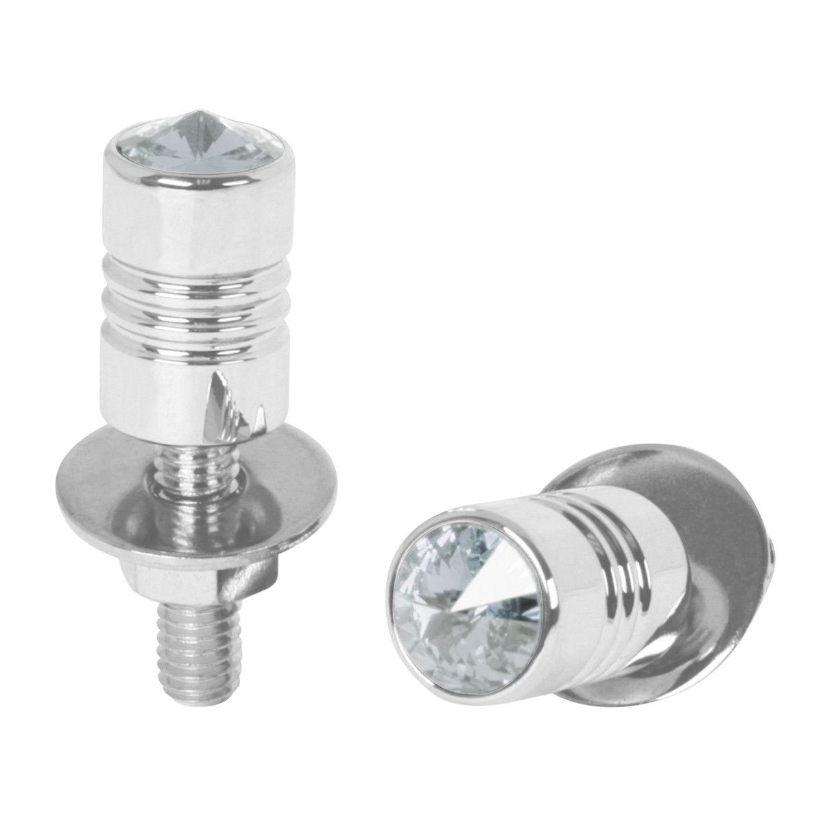 Aluminum Fastener Set with Crystal