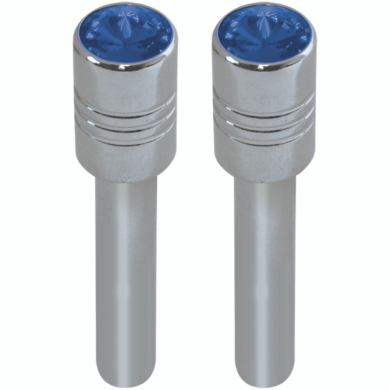 Door Lock Knobs with Color Crystal on Top