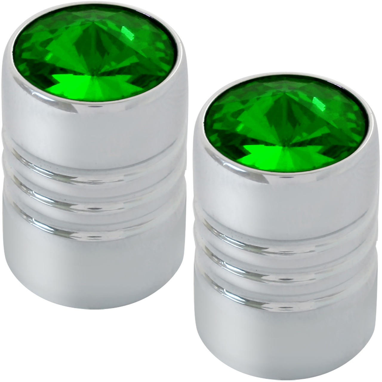 Universal Tire Valve Stem Cvr w/ Color Crystal