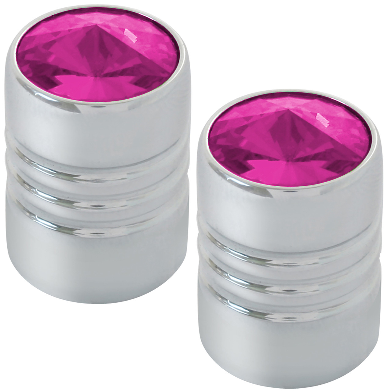 Universal Tire Valve Stem Cvr w/ Color Crystal