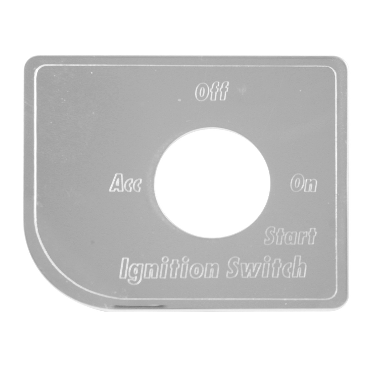 Ignition Key Switch Plate