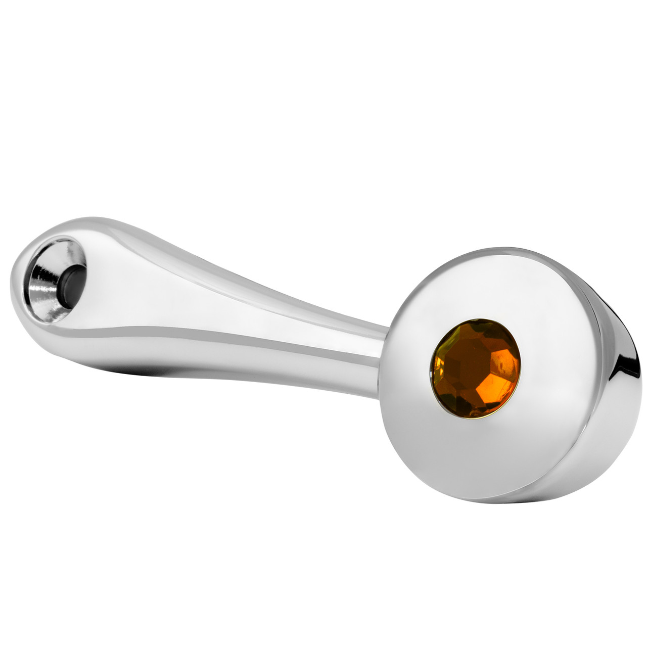 Chrome Window Crank with Color Jewel