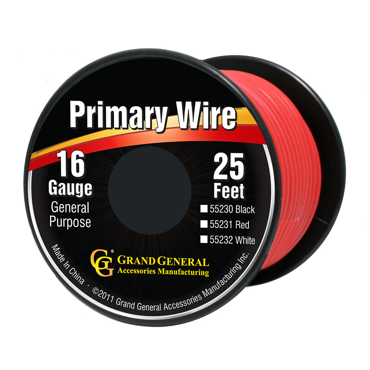 25 Feet Primary Wire Roll with Spool