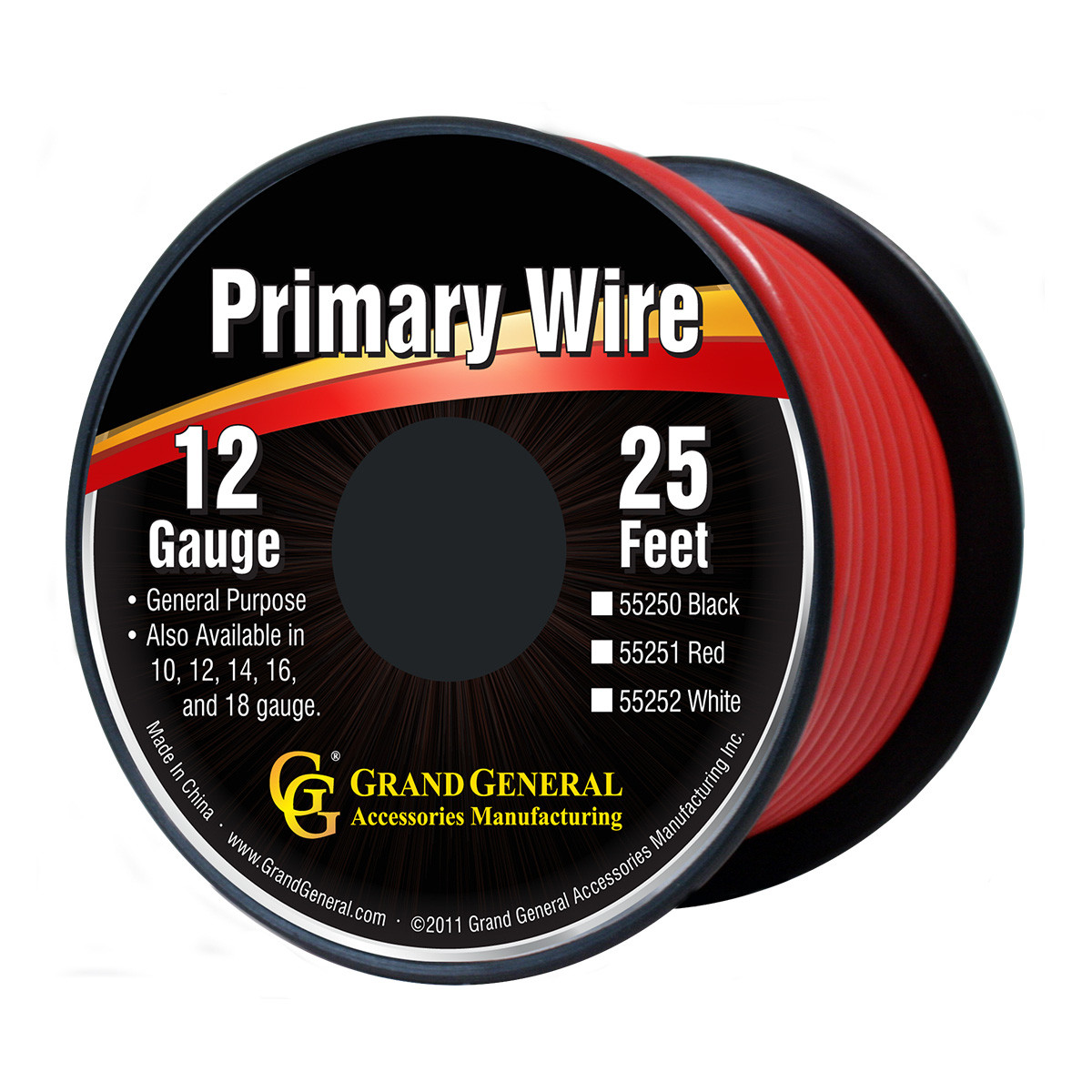 25 Feet Primary Wire Roll with Spool