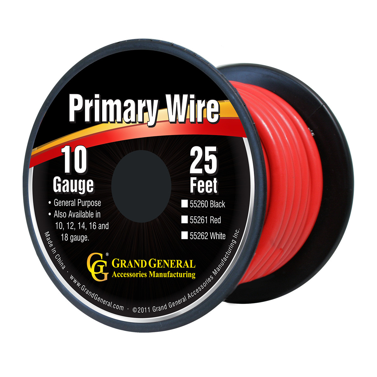 25 Feet Primary Wire Roll with Spool