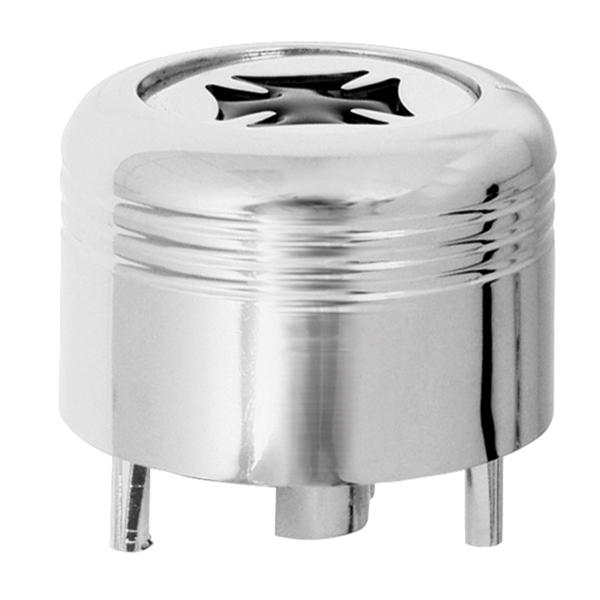 A/C Knobs with Color Iron Cross - Thumbnail 2