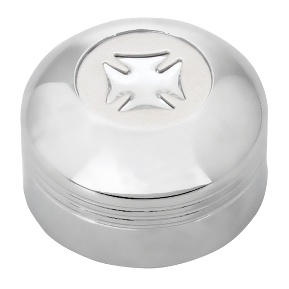 A/C Knobs with Gold and Silver Iron Cross