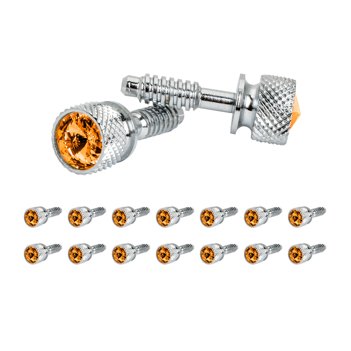 Dash Screw w/ Crystal - Coarse Thread