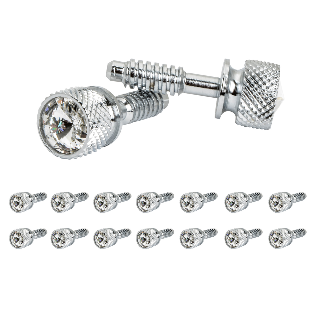Dash Screw w/ Crystal - Coarse Thread