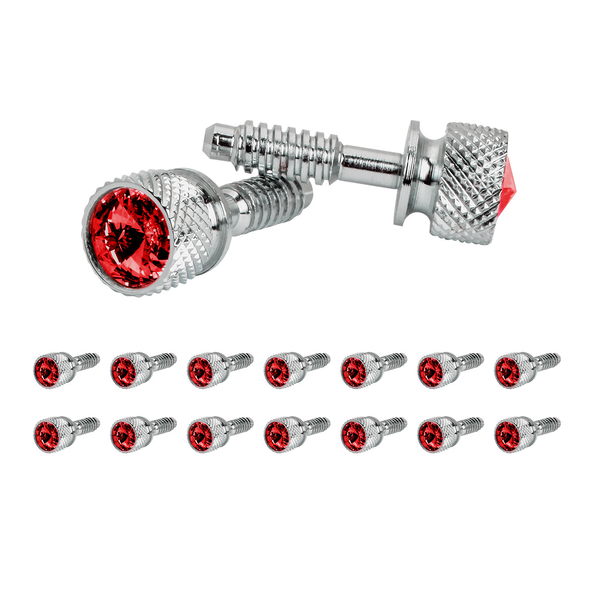 Dash Screw w/ Crystal - Coarse Thread