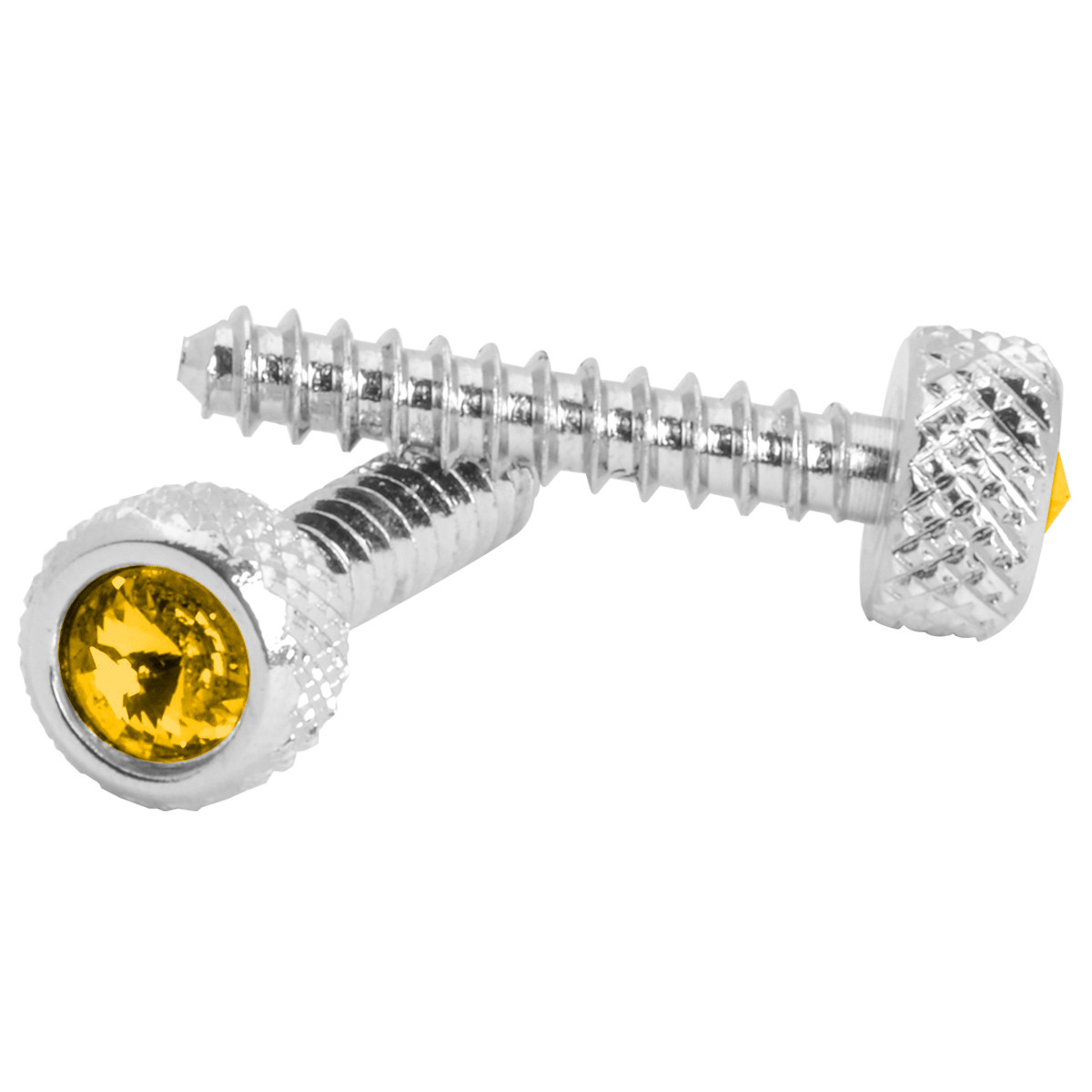 Small Dash Screw with Color Crystal