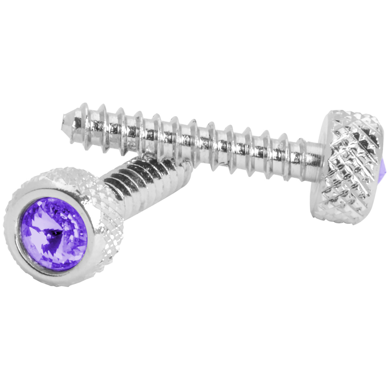 Small Dash Screw with Color Crystal