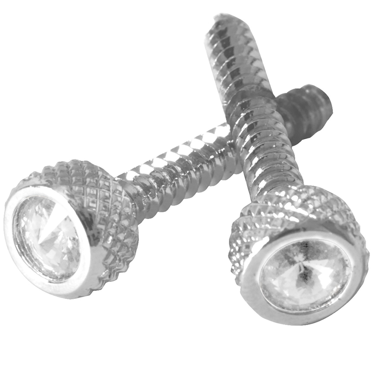 Dash Screws with Clear Crystal on Top