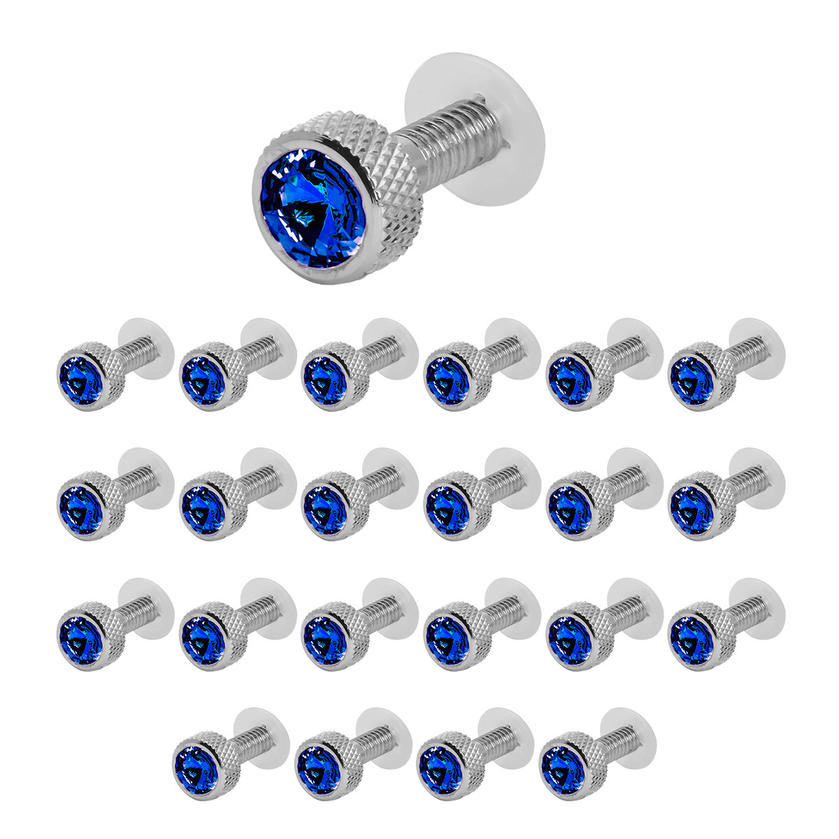Dash Screw w/ Crystal - Fine Thread