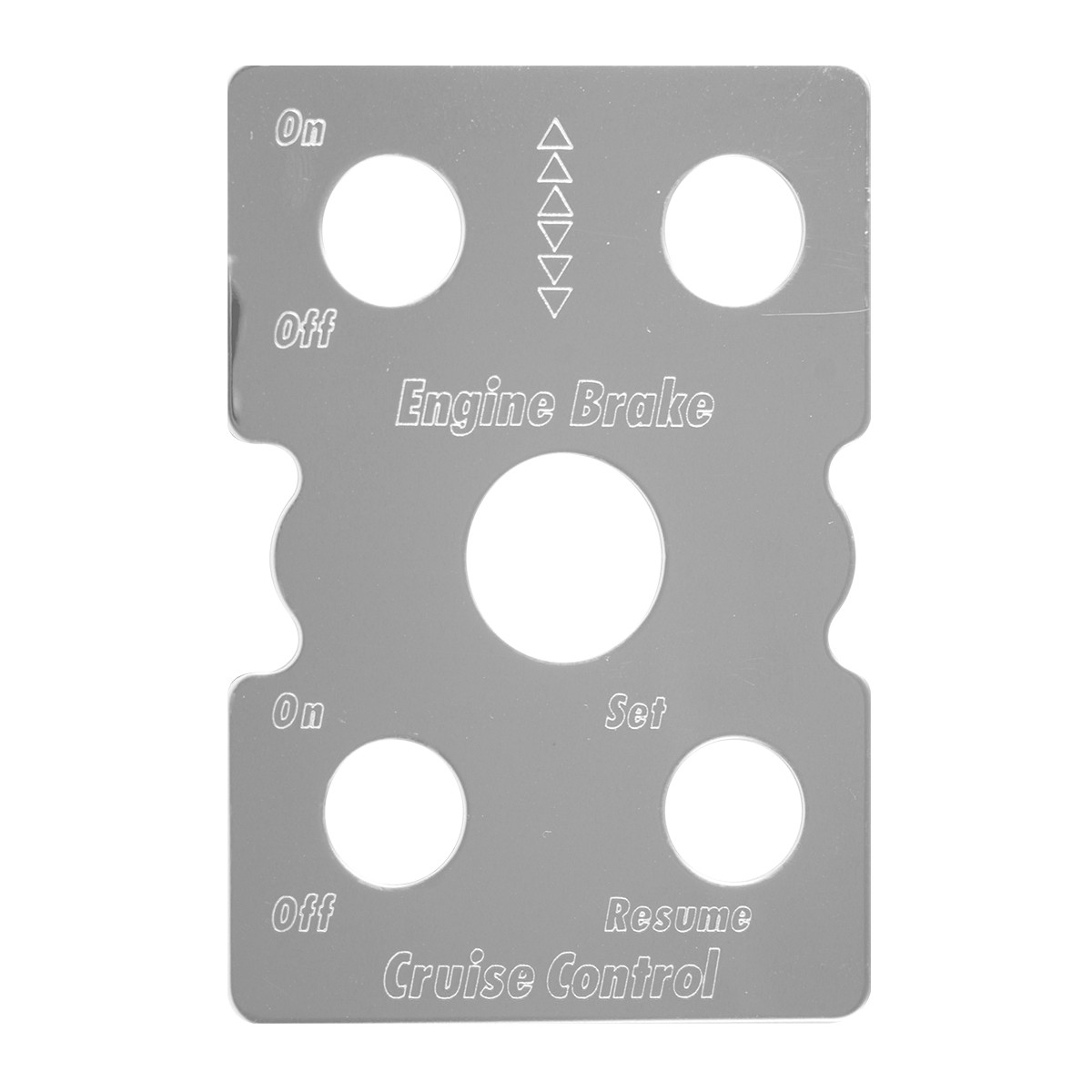 Switch Plate for Engine Brake & Cruise Control