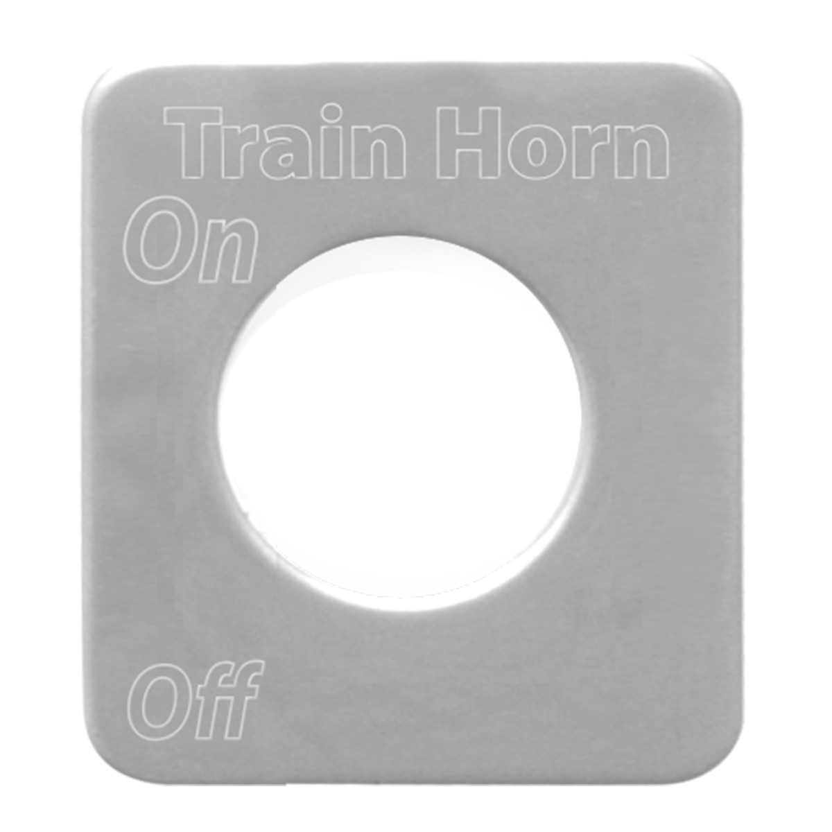 Small Switch Plate Script T