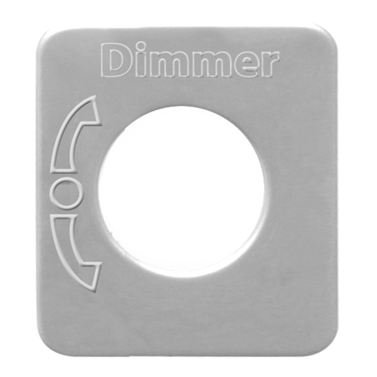 Small Switch Plate Script D-E