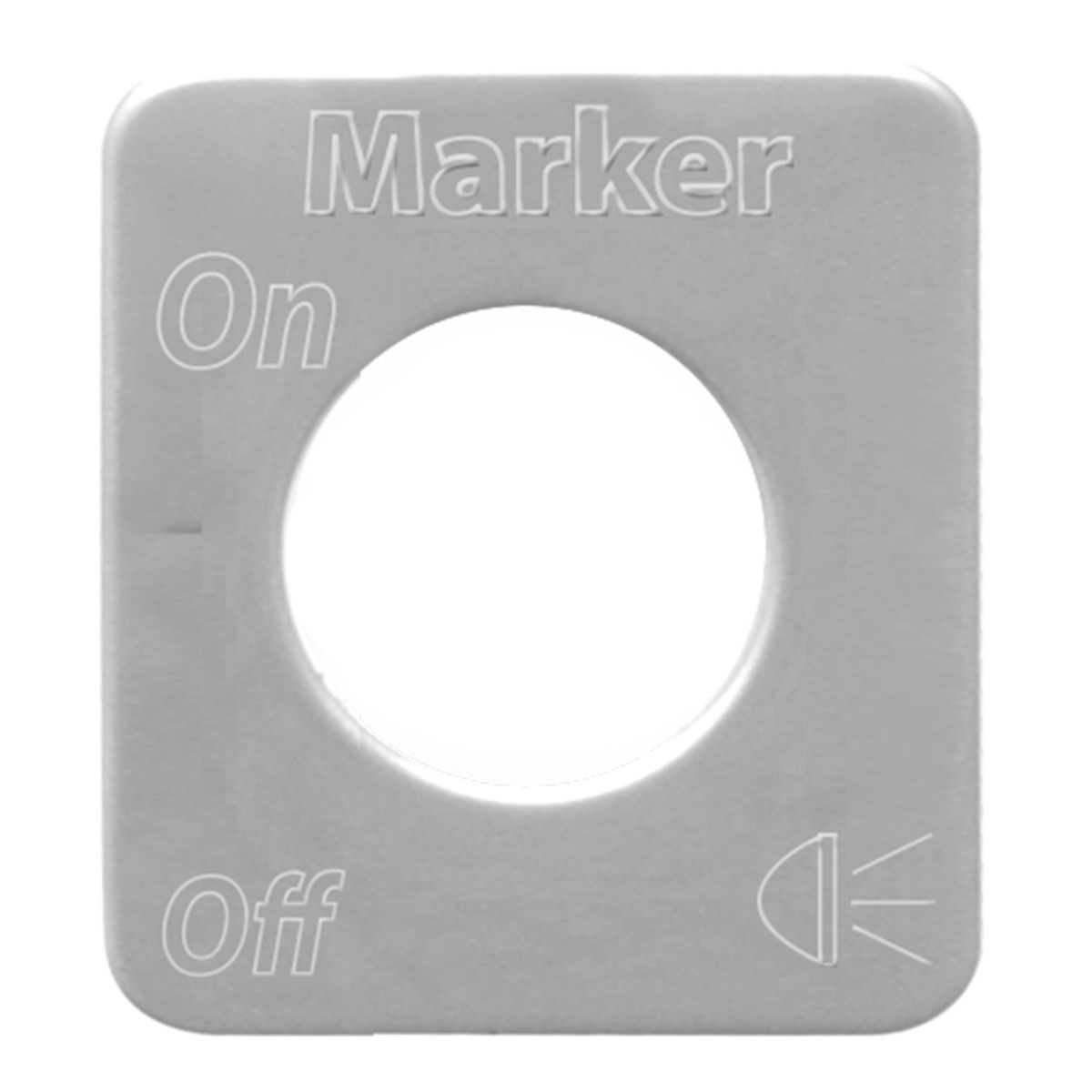 Small Switch Plate Script I-M